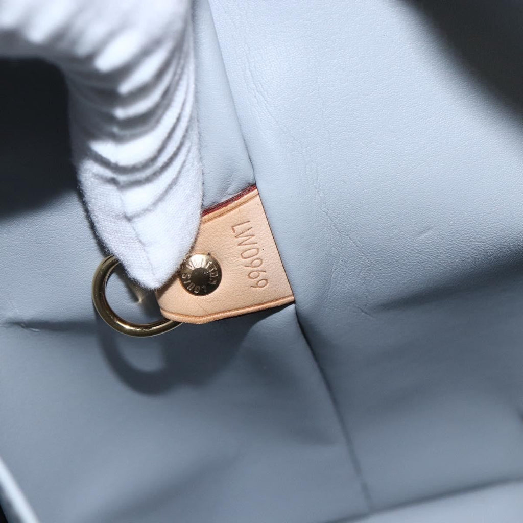 Louis Vuitton Houston Handbag Monogram Vernis Beige Patent_Leather Tote Bag