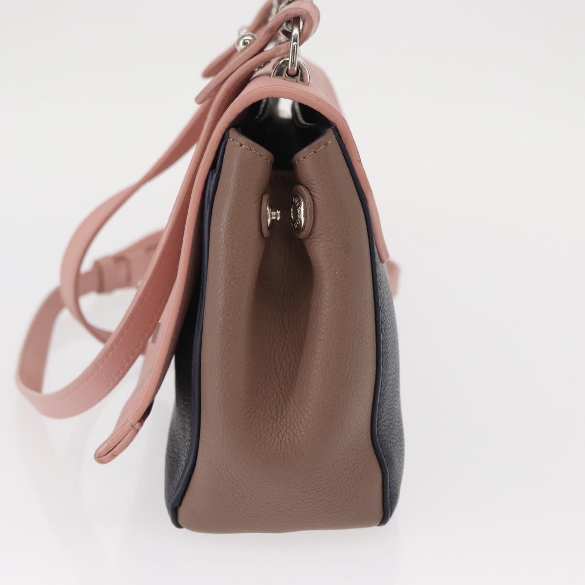 Louis Vuitton Lockme Ii Handbag Leather Pink Leather Shoulder Bag