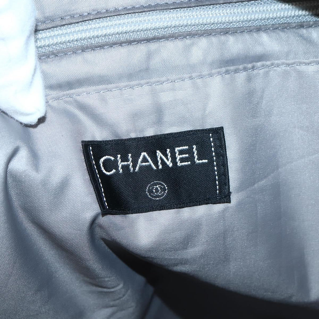 Chanel Sport Line Tote Bag Nylon Gray Nylon Tote Bag Bag