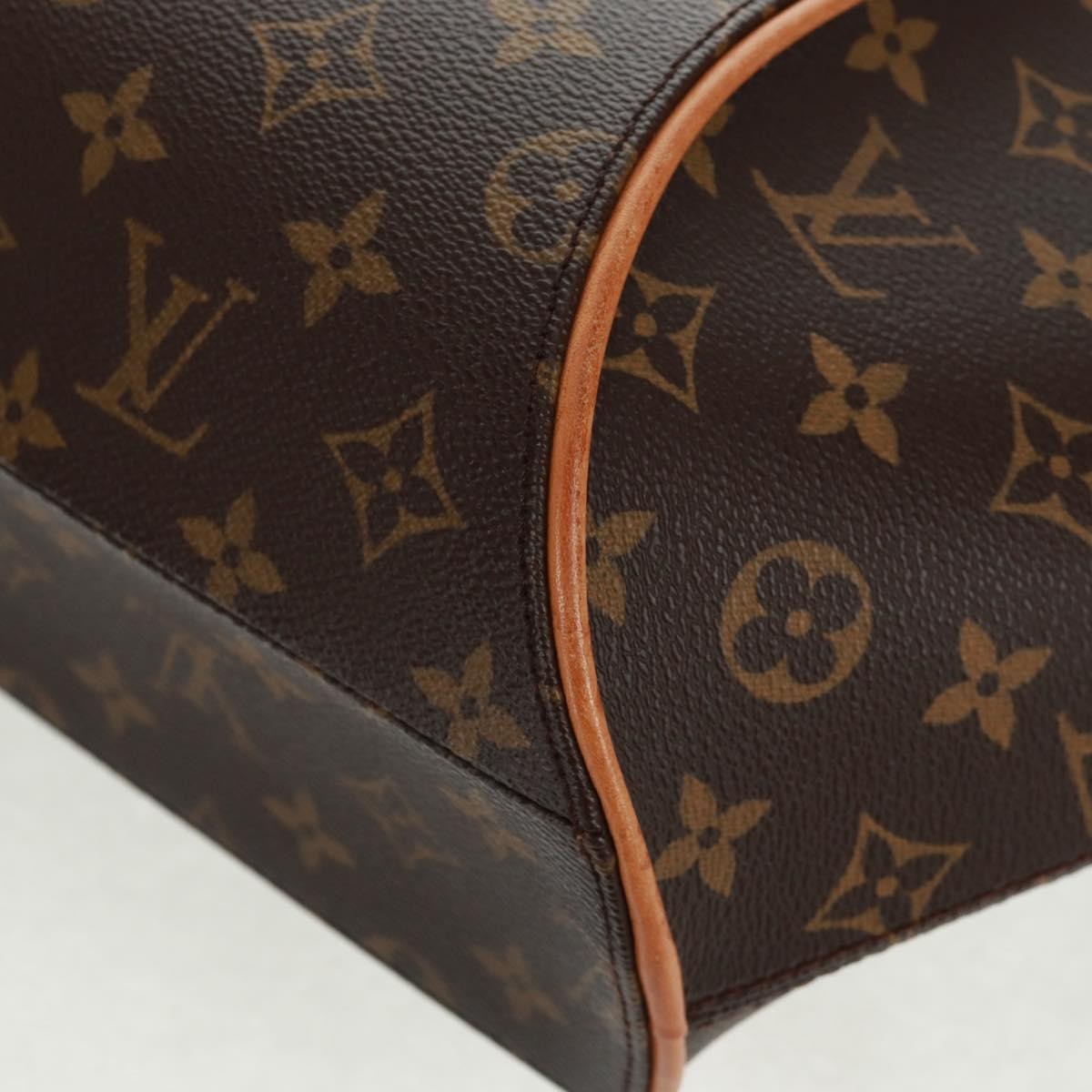 Louis Vuitton Ellipse Bag Monogram Canvas Brown Canvas Handbag