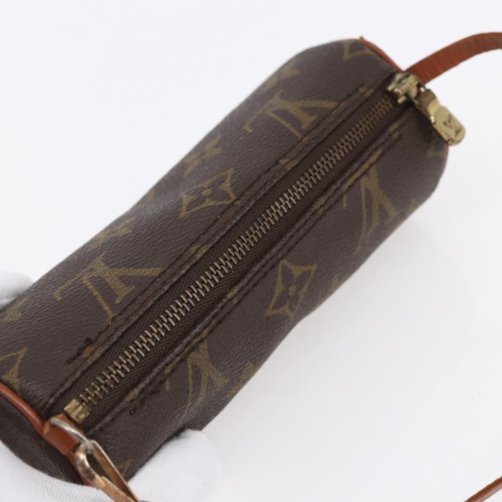Louis Vuitton Papillon Pochette Monogram Canvas Brown Canvas Clutche & Pouche Bag