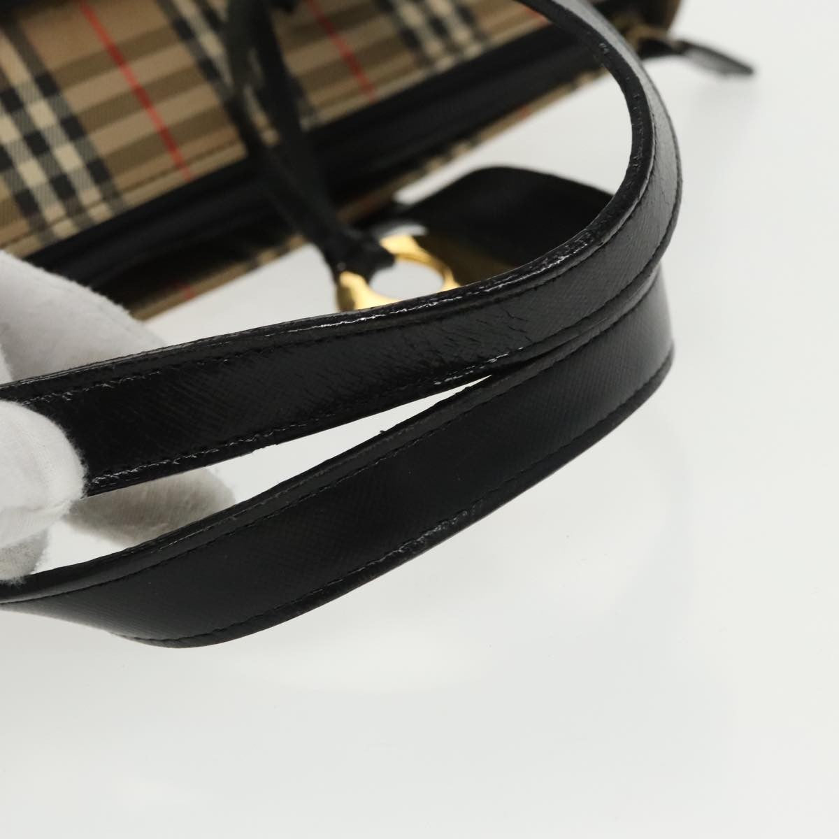 Burberry Nova Check Handbag Nova Check Canvas Beige Canvas Handbag