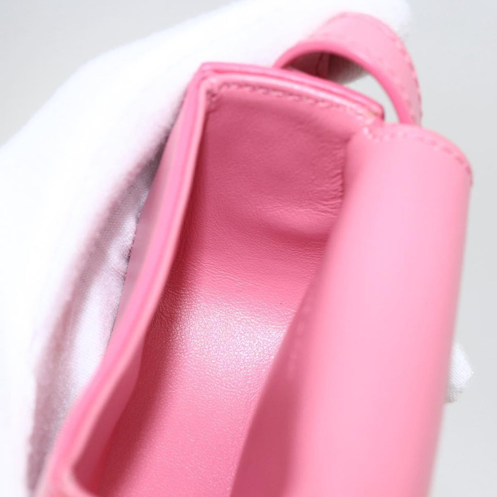 Celine Triomphe Shoulder Bag Smooth Calfskin Pink Leather Shoulder Bag Bag
