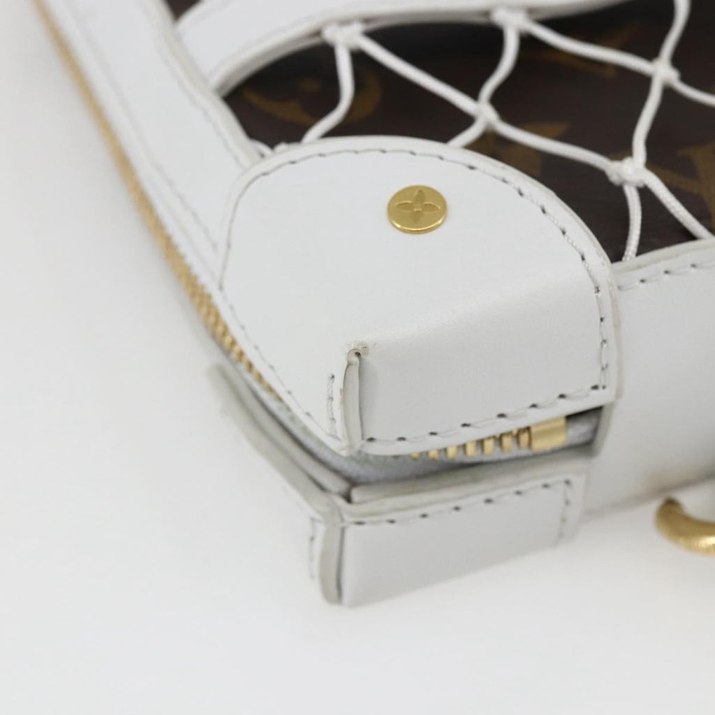 Louis Vuitton X Nba Soft Trunk Phone Box Monogram Canvas White Canvas Clutche & Pouche Bag