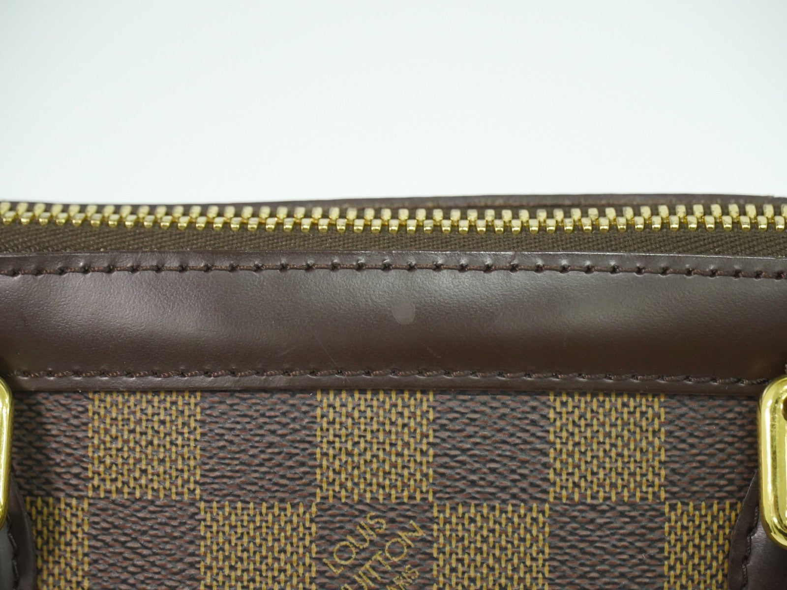 Louis Vuitton Trevi Handbag Damier Brown Canvas Handbag