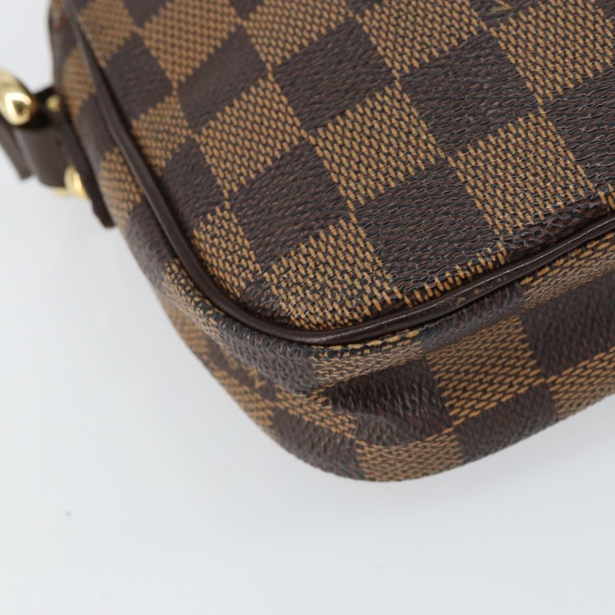 Louis Vuitton Rift Handbag Damier Brown Canvas Shoulder Bag
