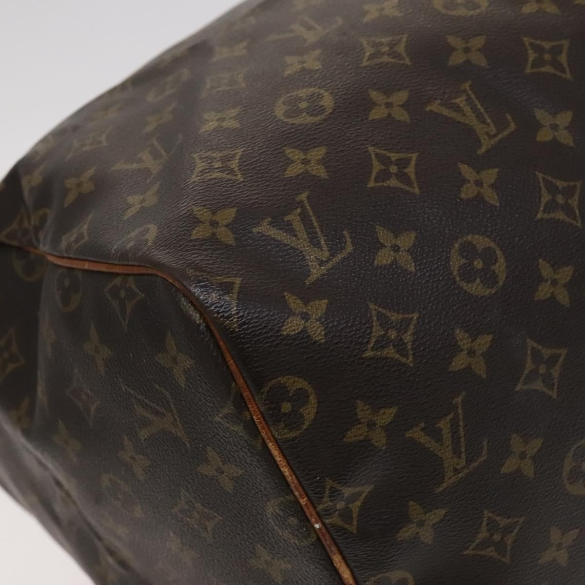 Louis Vuitton Keepall Bag Monogram Canvas Brown Canvas Bag
