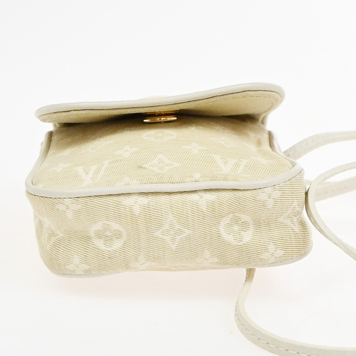 Louis Vuitton Cancun Pochette Monogram Mini Canvas Beige Canvas Clutche & Pouche Bag