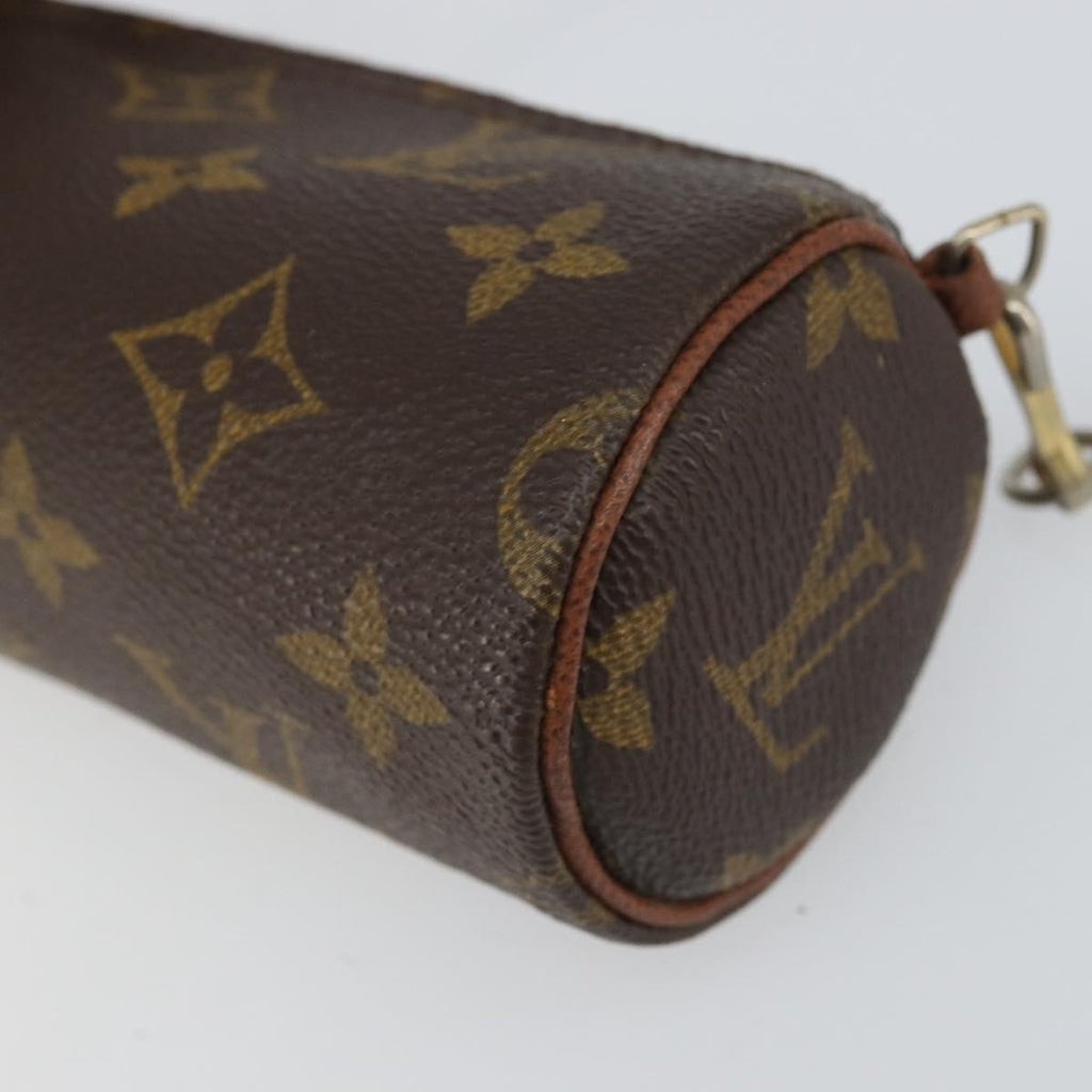 Louis Vuitton Papillon Pochette Monogram Canvas Brown Canvas Clutche & Pouche Bag