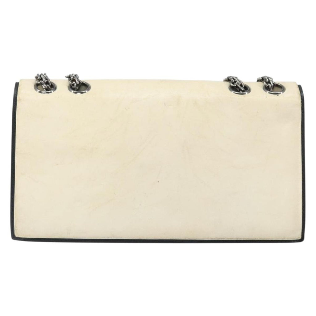 Chanel 2.55 Shoulder Bag Leather White Leather Shoulder Bag Bag