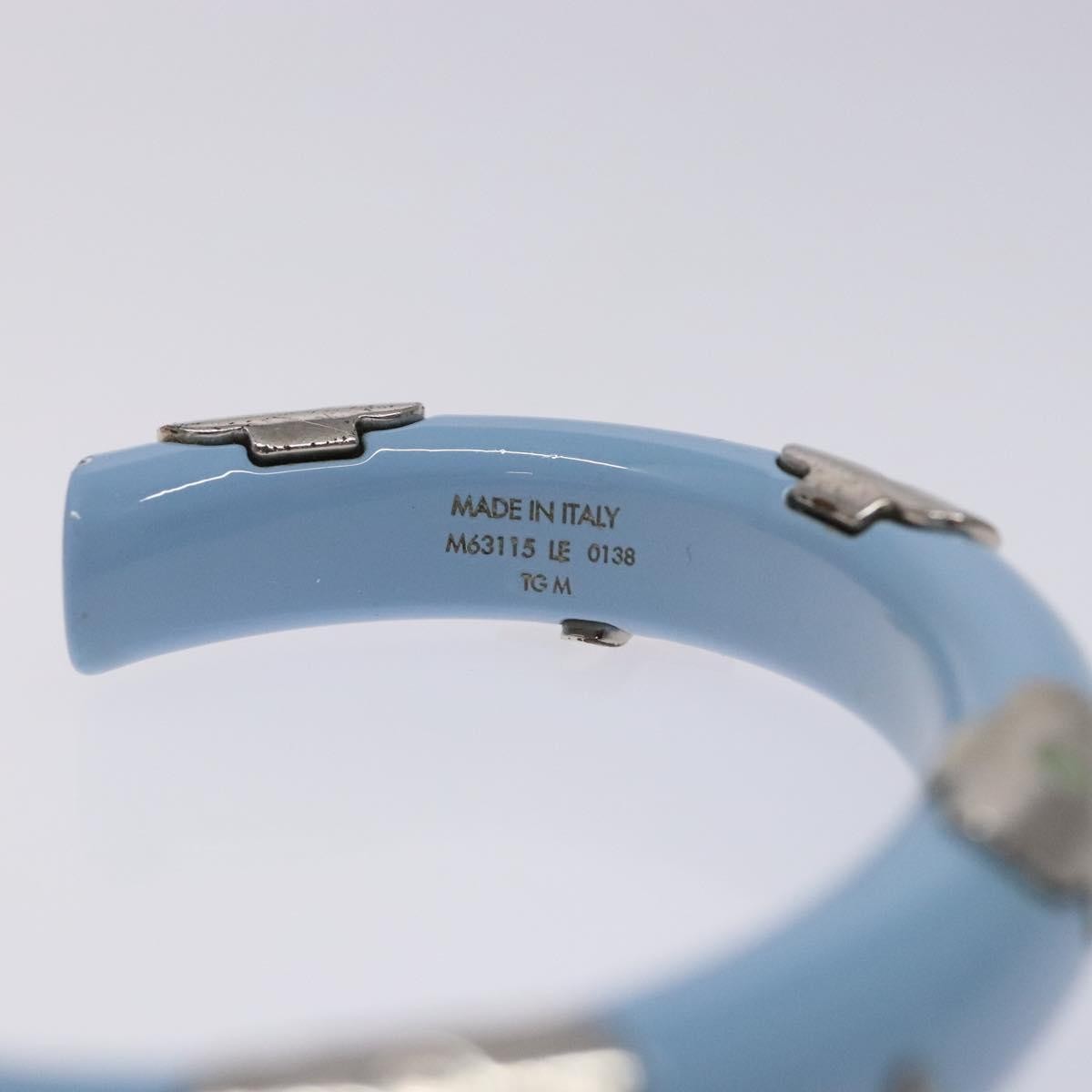 Louis Vuitton Daily Monogram Bracelet Metal Blue Metal Bracelet Jewelry