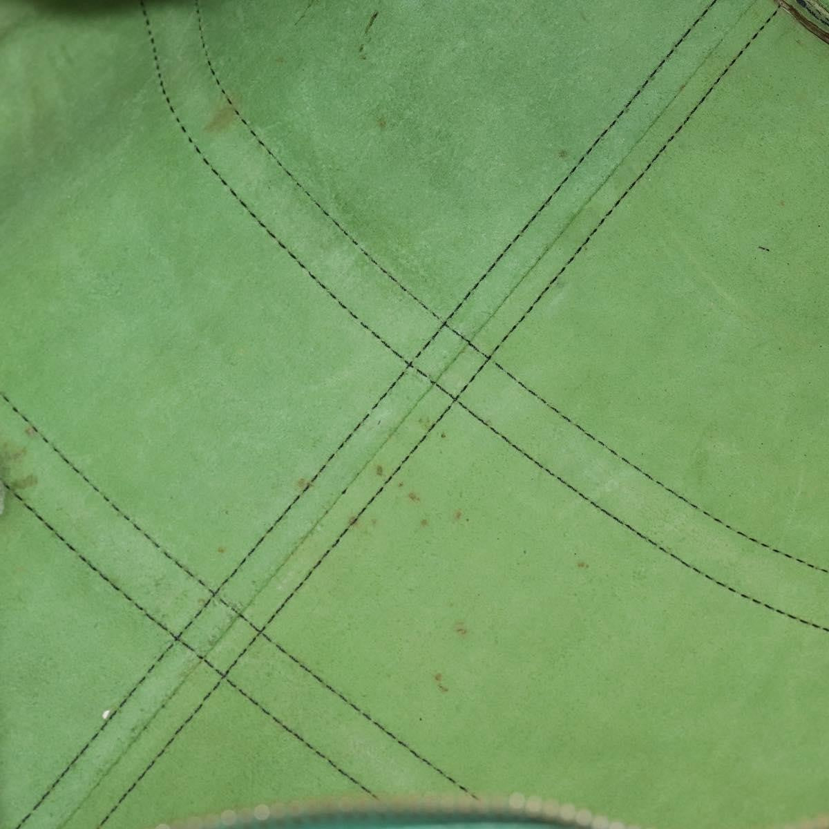 Louis Vuitton Keepall Bag Epi Leather Green Leather Travel Bag