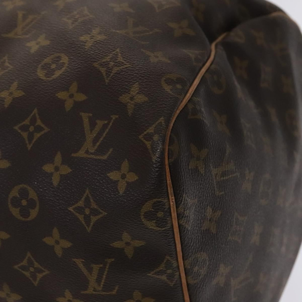 Louis Vuitton Keepall Bag Monogram Canvas Brown Canvas Travel Bag