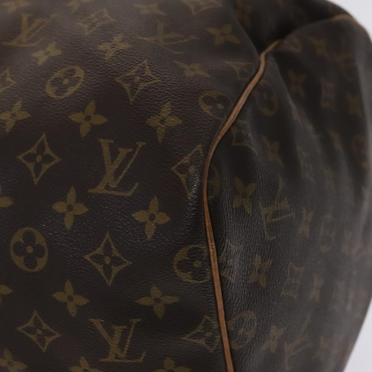 Louis Vuitton Keepall Bag Monogram Canvas Brown Canvas Travel Bag