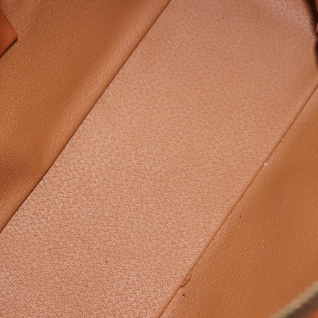 Celine Vintage Macadam Handbag Canvas And Leather Brown Canvas Handbag
