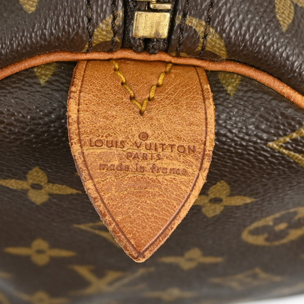 Louis Vuitton Keepall Bag Monogram Canvas Brown Canvas Travel Bag