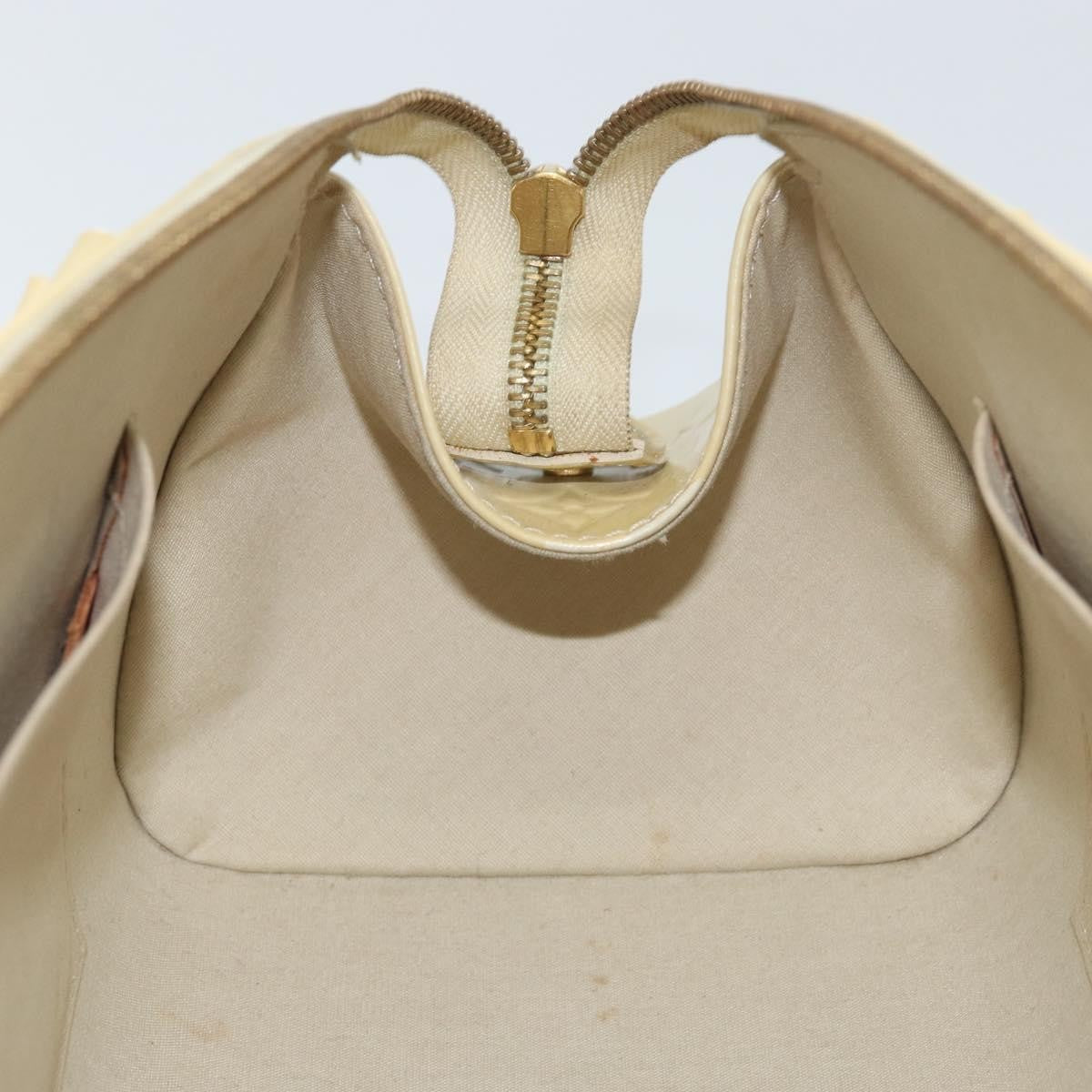 Louis Vuitton Sherwood Handbag Monogram Vernis Brown Patent_Leather Shoulder Bag