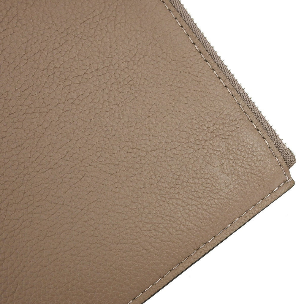 Louis Vuitton Zip Around Pochette Jour Leather Gray Leather Clutche & Pouche Bag