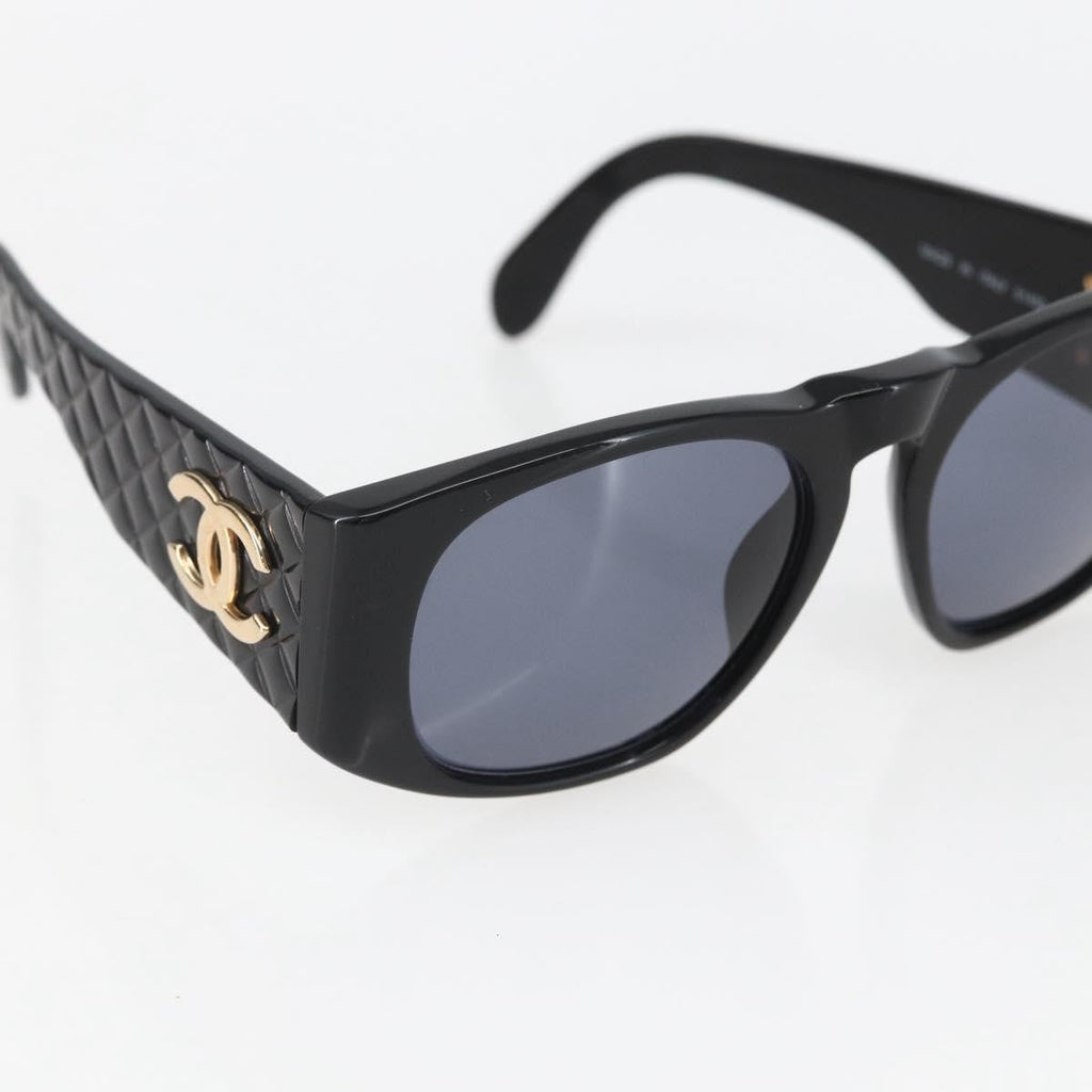 Chanel Logo Cc Sunglasses Plastic Black Plastic Sunglasse Accessory