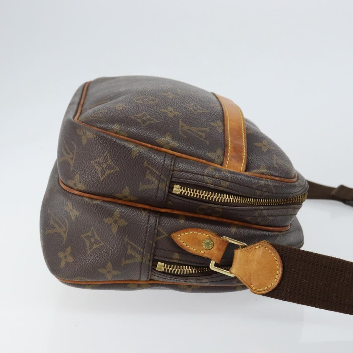 Louis Vuitton Reporter Bag Monogram Canvas Brown Canvas Shoulder Bag