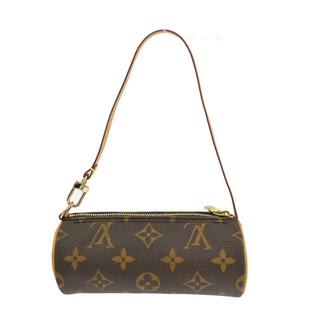 Louis Vuitton Papillon Pochette Monogram Canvas Brown Canvas Clutche & Pouche Bag