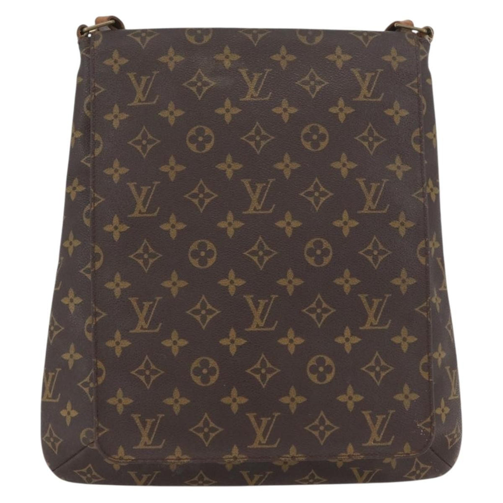 Louis Vuitton Musette Salsa Handbag Monogram Canvas Brown Canvas Shoulder Bag