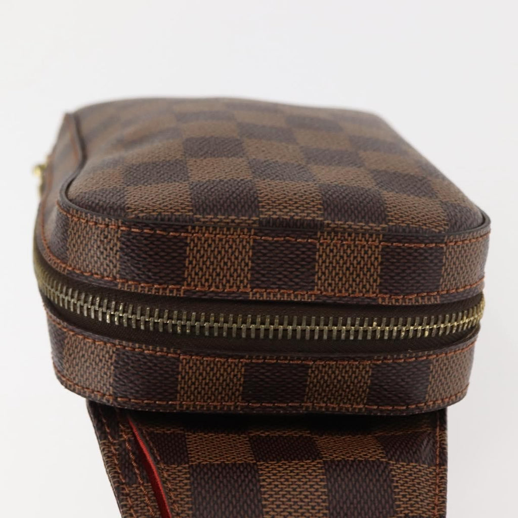 Louis Vuitton Geronimos Waist Bag Damier Brown Canvas Shoulder Bag