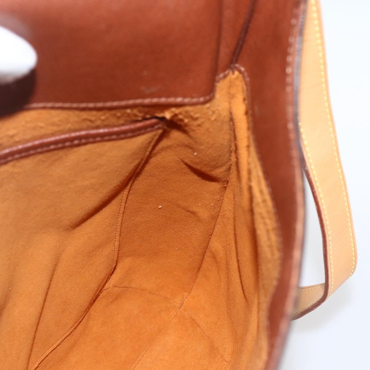 Louis Vuitton Musette Handbag Monogram Canvas Brown Canvas Shoulder Bag