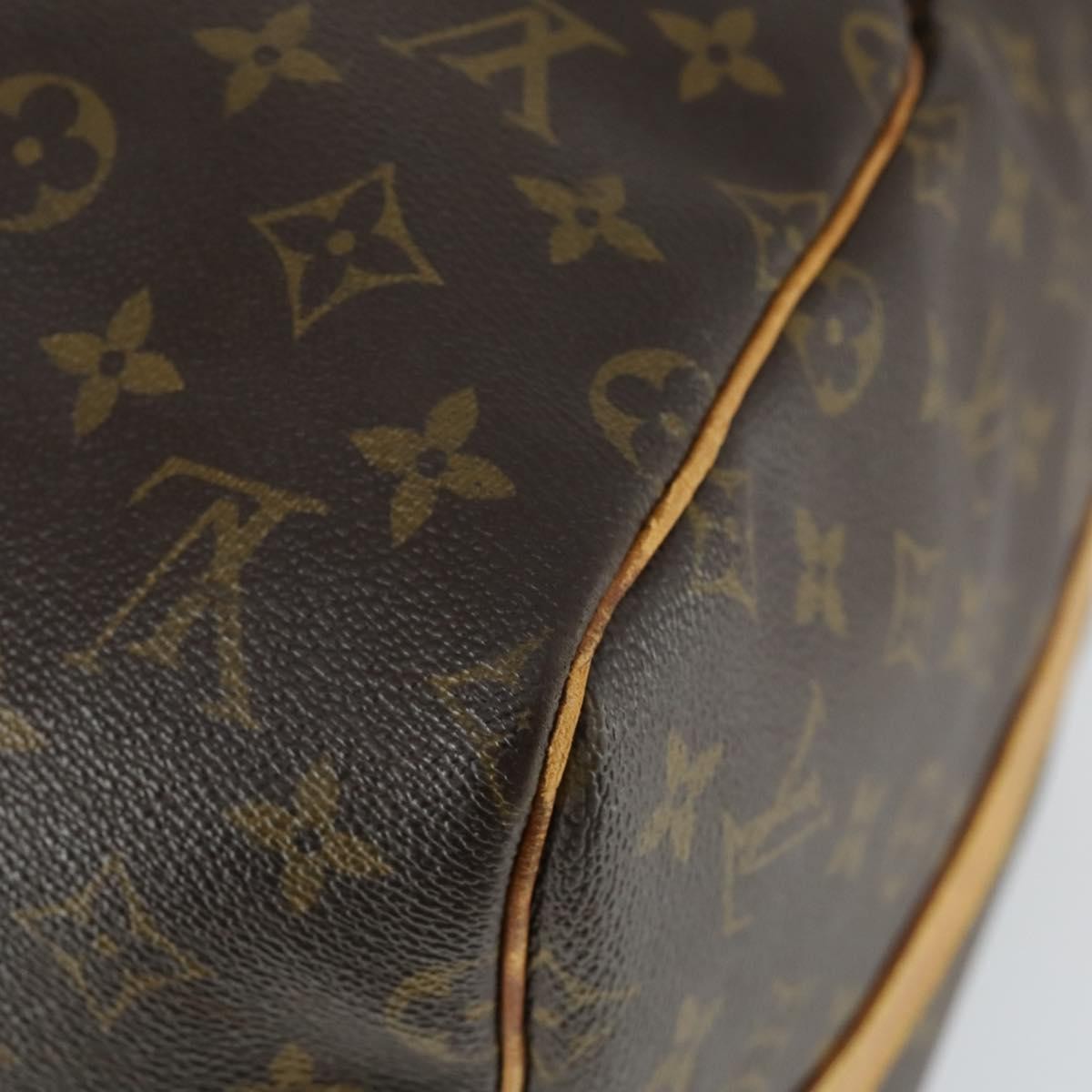 Louis Vuitton Keepall Bandouliere Bag Monogram Canvas Brown Canvas Travel Bag
