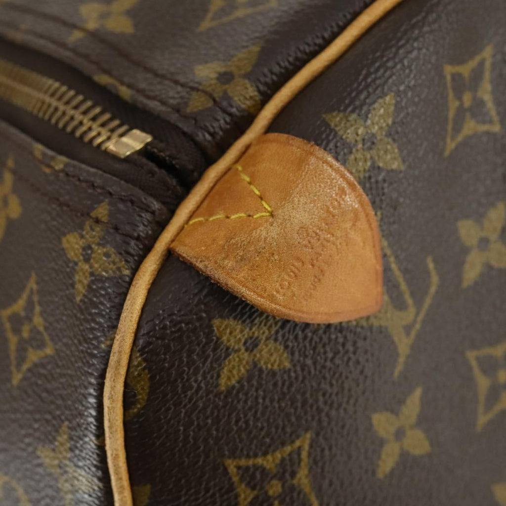 Louis Vuitton Keepall Bag Monogram Canvas Brown Canvas Travel Bag