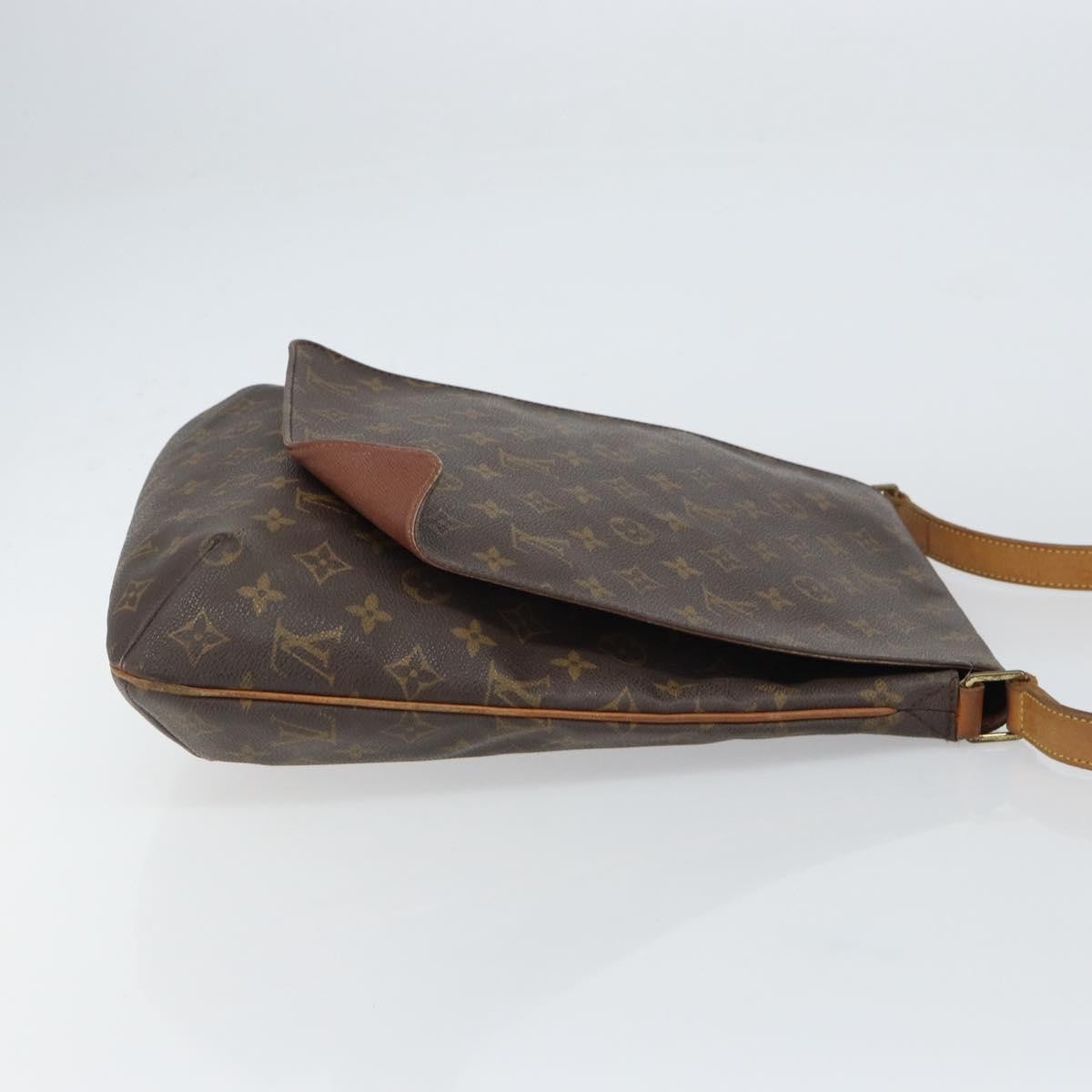 Louis Vuitton Musette Salsa Handbag Monogram Canvas Brown Canvas Shoulder Bag