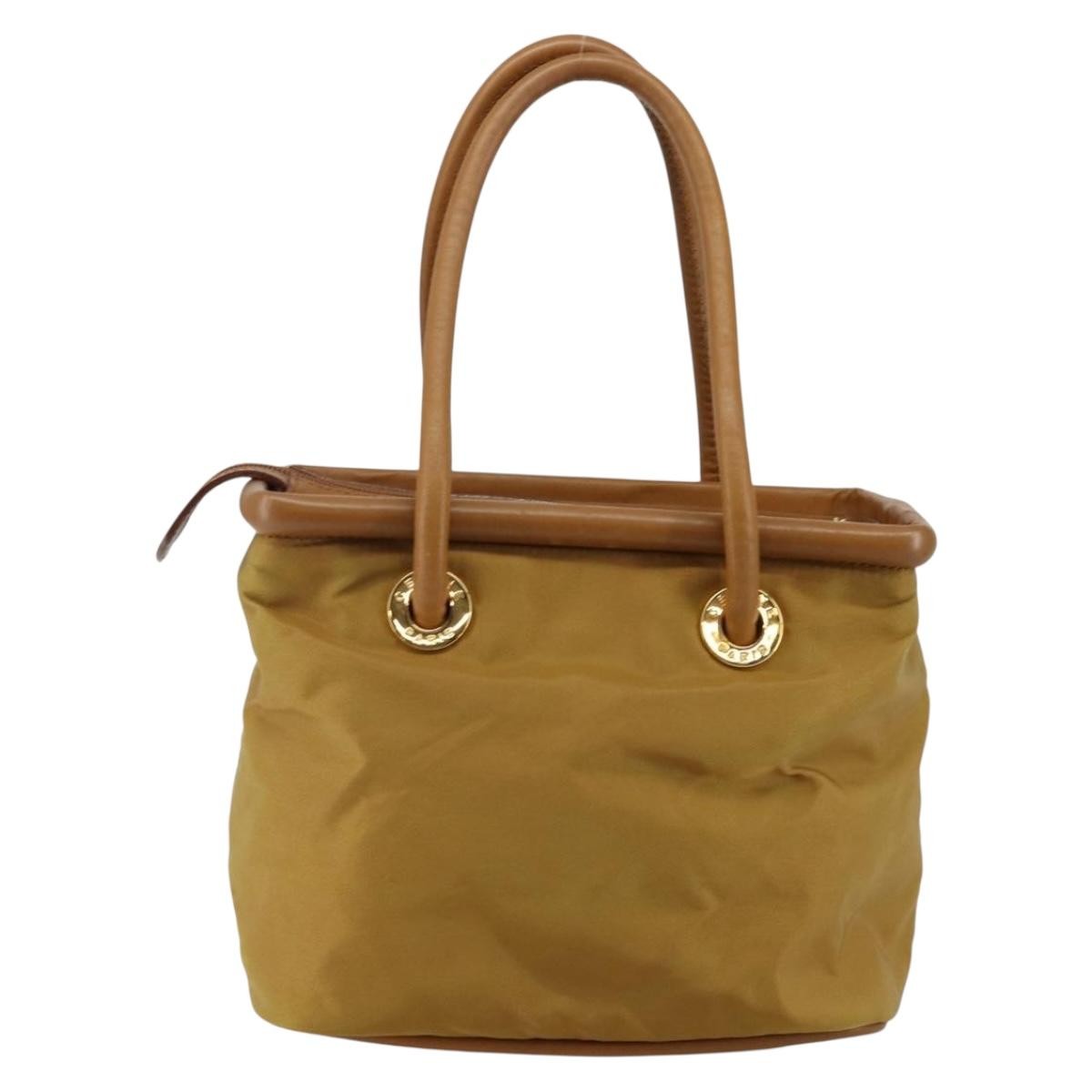 Celine Tote Bag Nylon Brown Nylon Tote Bag Bag