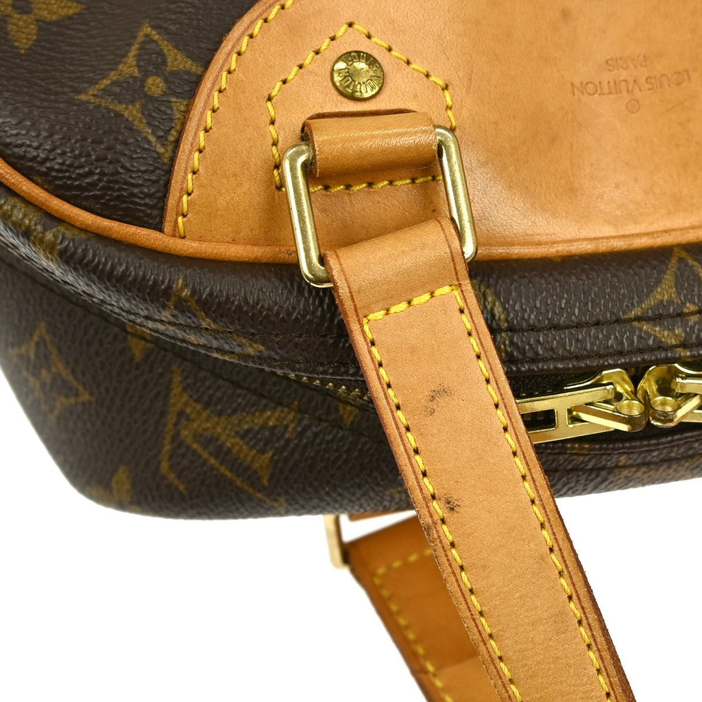 Louis Vuitton Excursion Handbag Monogram Canvas Brown Canvas Handbag