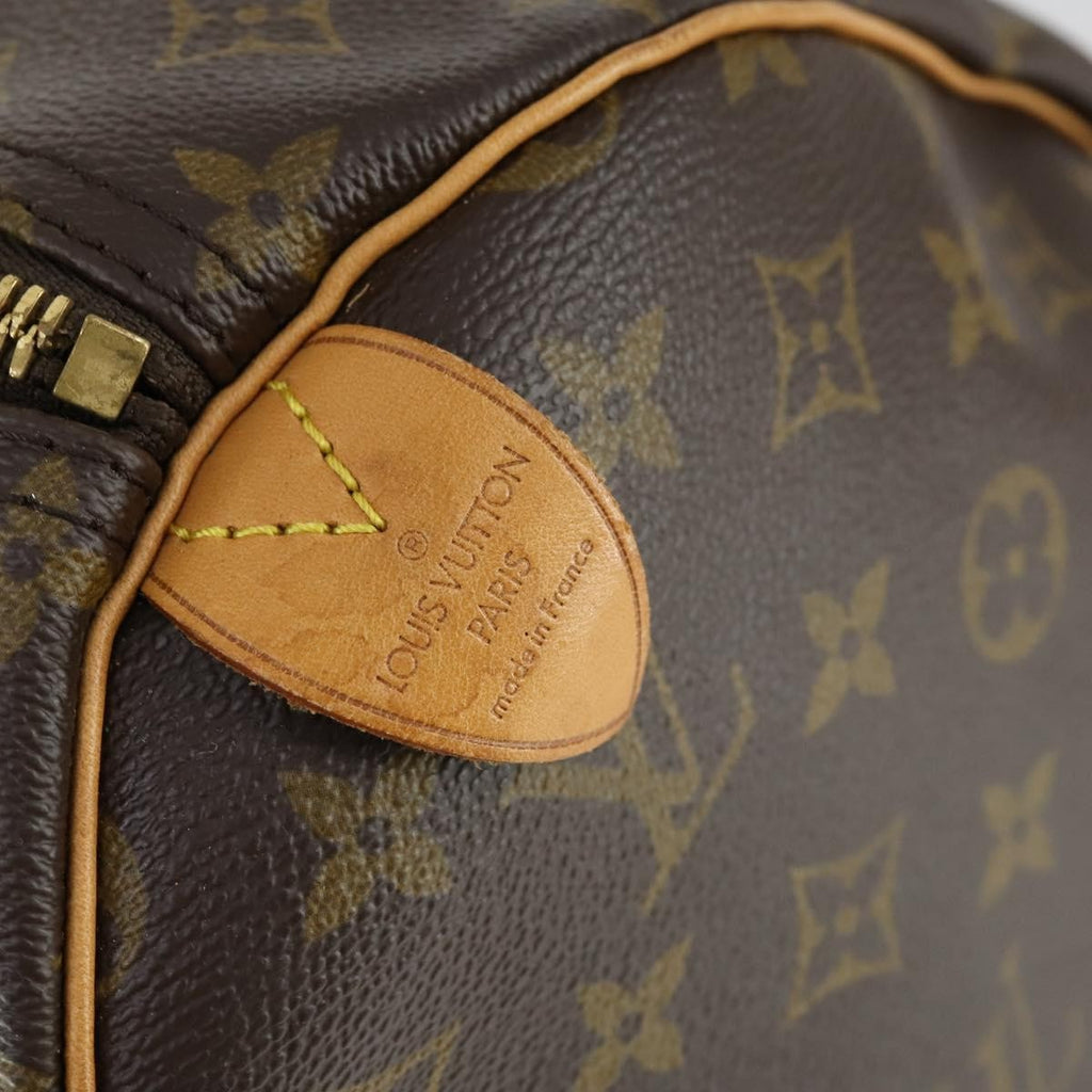 Louis Vuitton Keepall Bag Monogram Canvas Brown Canvas Travel Bag