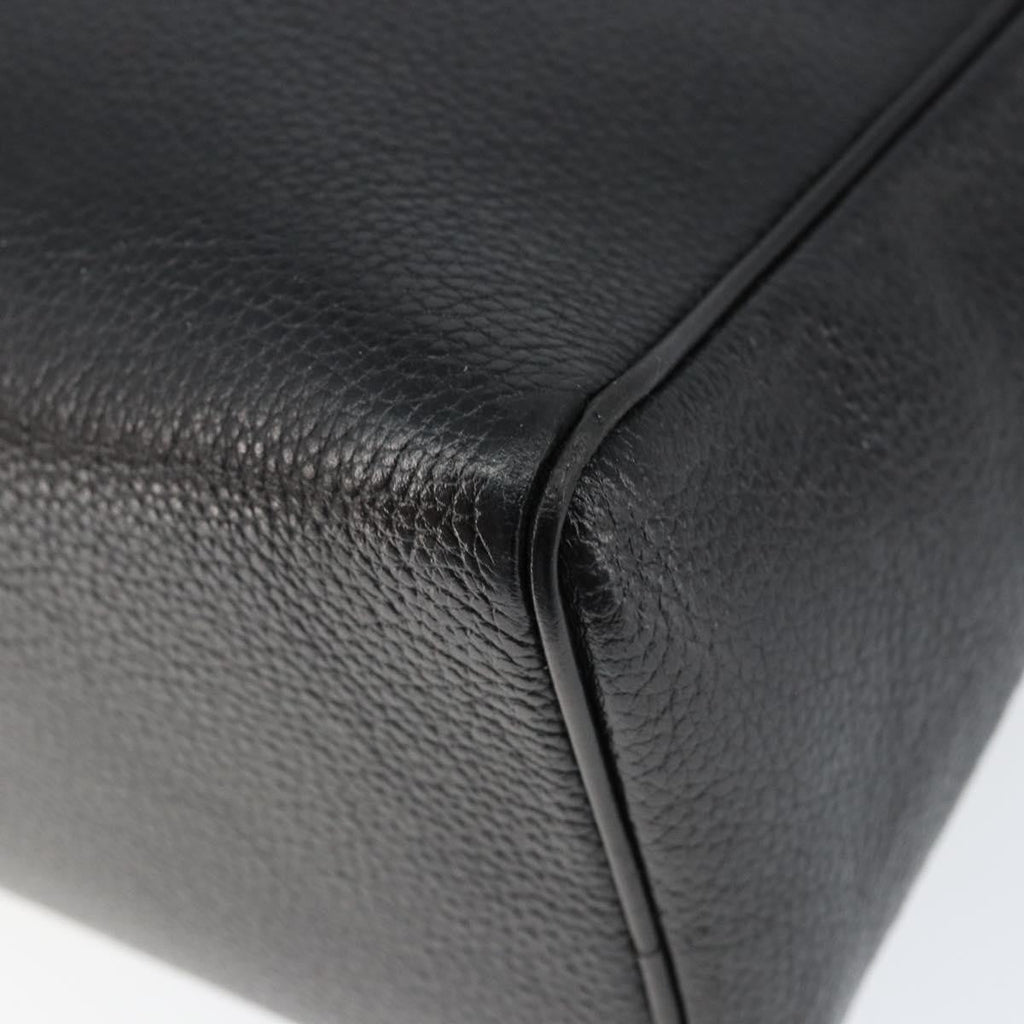 Celine Handbag Leather Black Leather Handbag