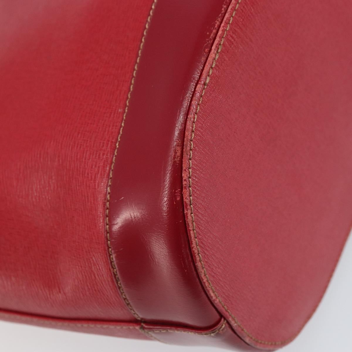 Burberry Vintage Tote Bag Leather Red Leather Tote Bag