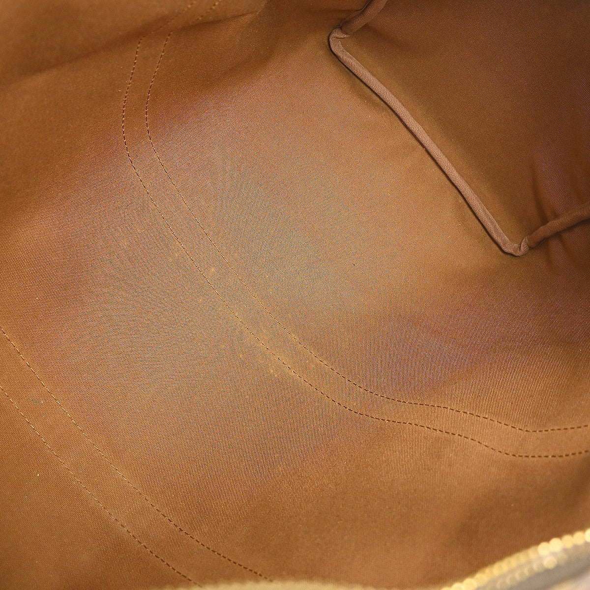 Louis Vuitton Keepall Bag Monogram Canvas Brown Canvas Travel Bag