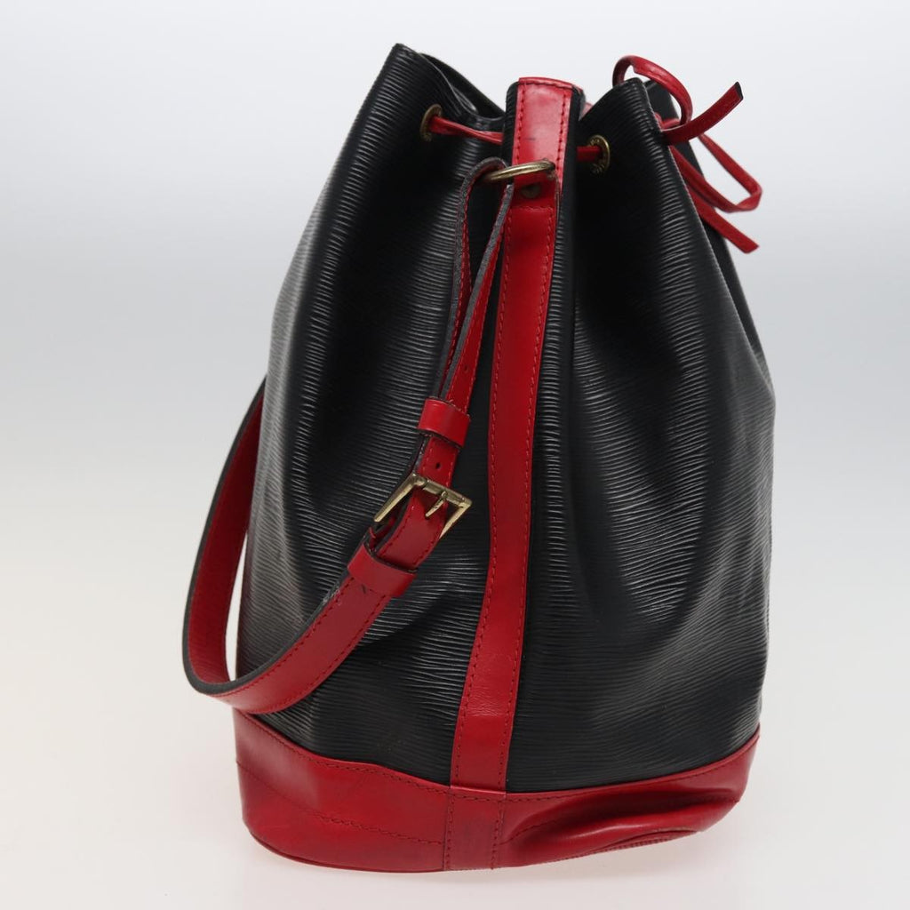Louis Vuitton Bicolor Noe Handbag Epi Leather Black Leather Shoulder Bag