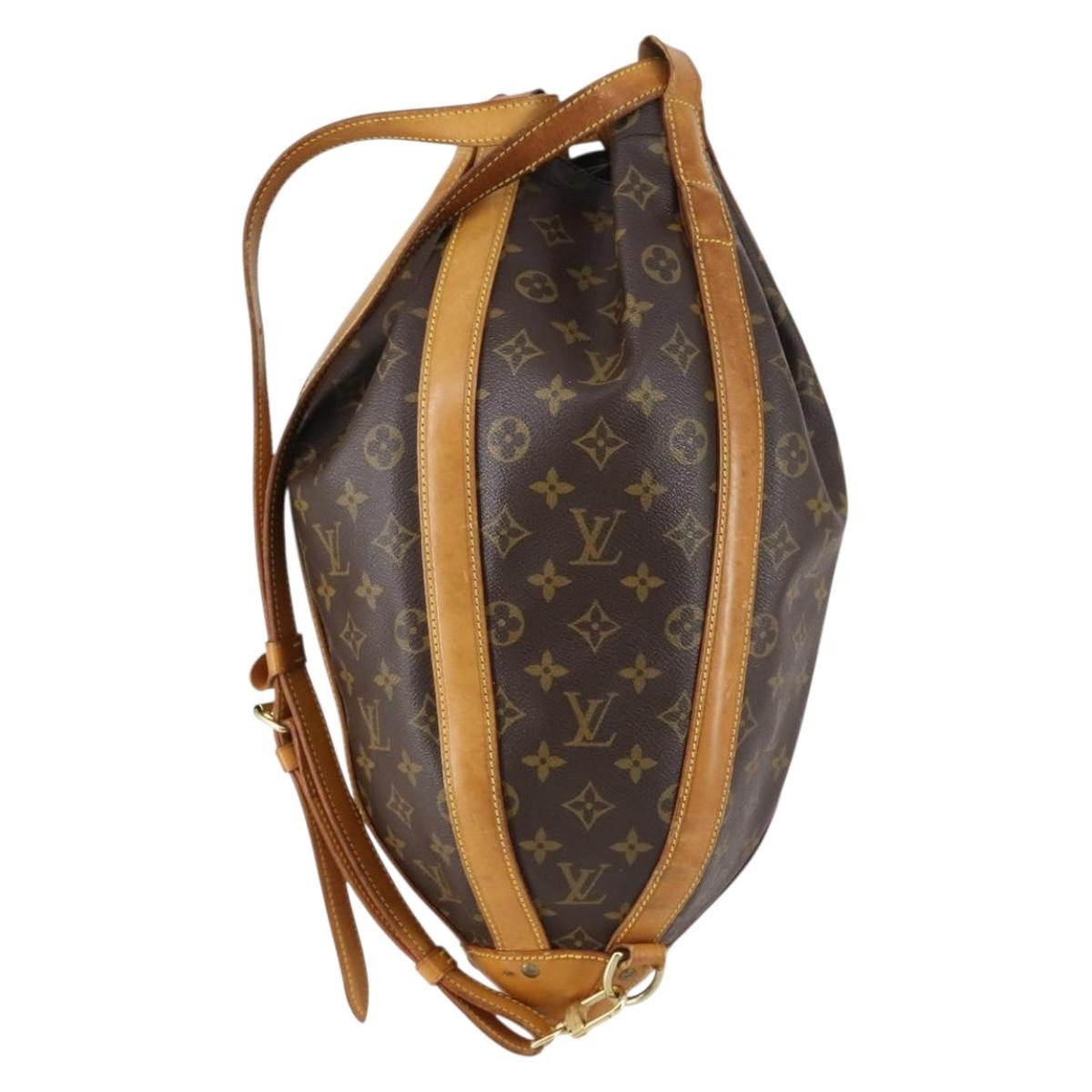 Louis Vuitton Romeo Gigli Handbag Monogram Canvas Brown Canvas Shoulder Bag
