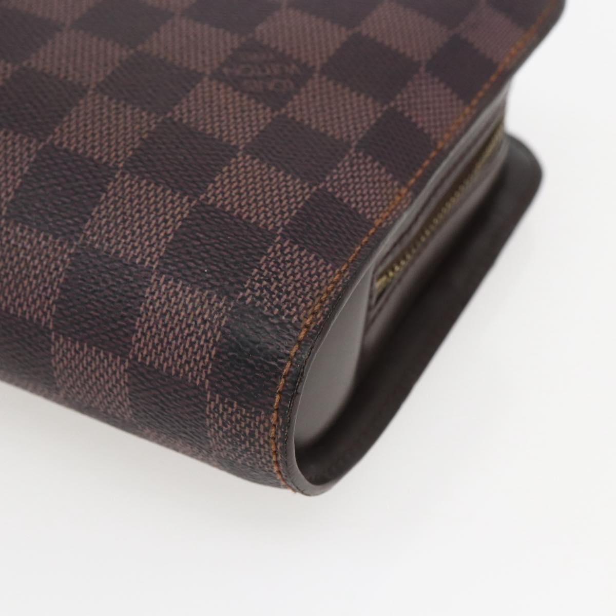 Louis Vuitton Pochette Saint Louis Damier Brown Canvas Clutche & Pouche Bag