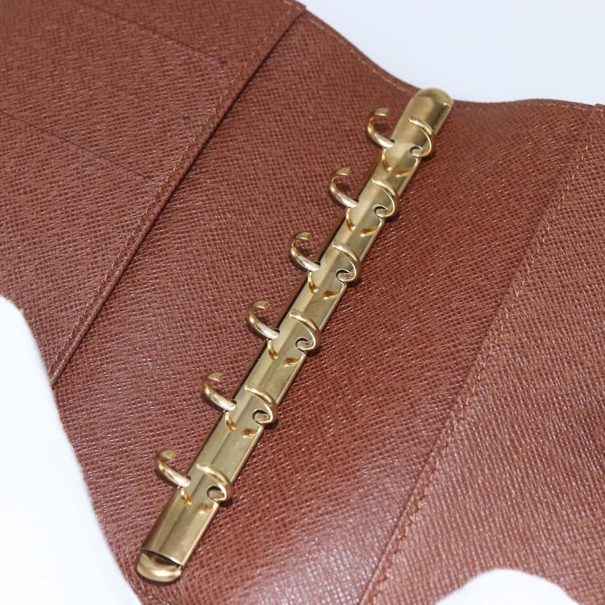Louis Vuitton Agenda Cover Monogram Panda Brown Canvas Wallets Accessory