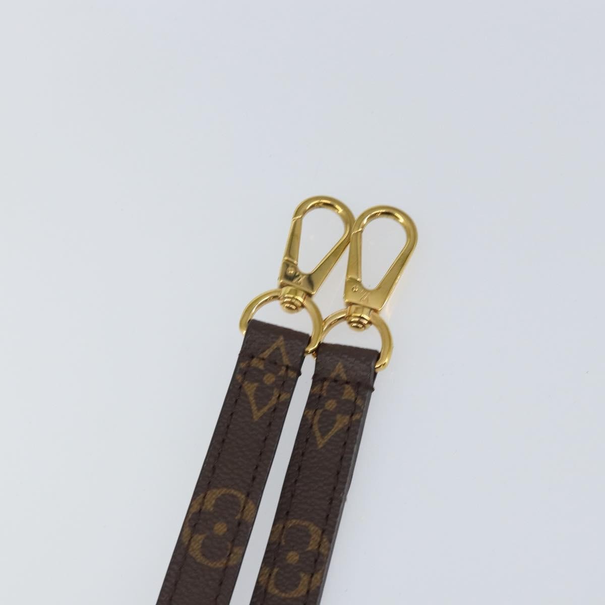 Louis Vuitton Montaigne Shoulder Strap Monogram Canvas Brown Canvas Straps Accessory