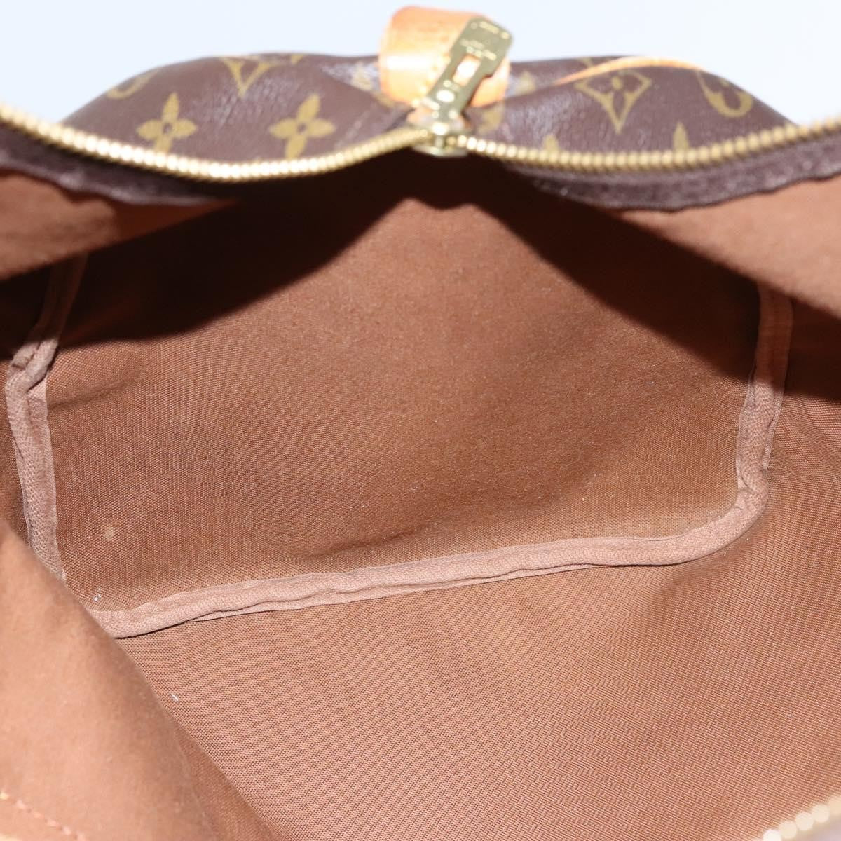 Louis Vuitton Keepall Bag Monogram Canvas Brown Canvas Travel Bag