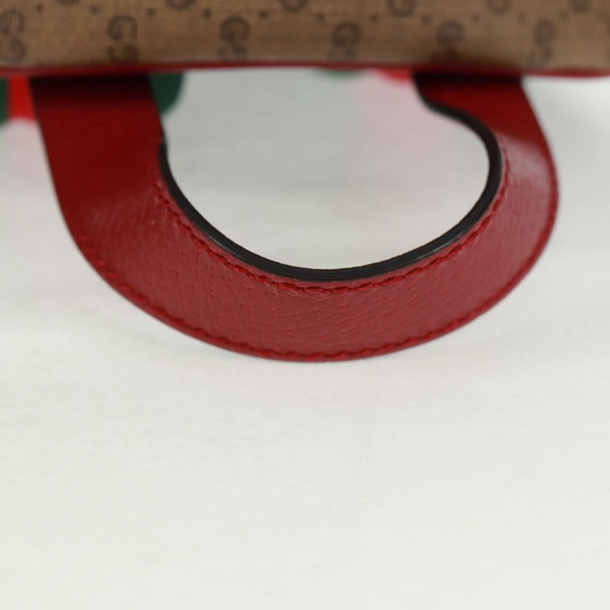 Gucci Doraemon Zip Backpack Printed Mini Gg Coated Canvas Beige Canvas Backpack Bag (Pre-Owned)
