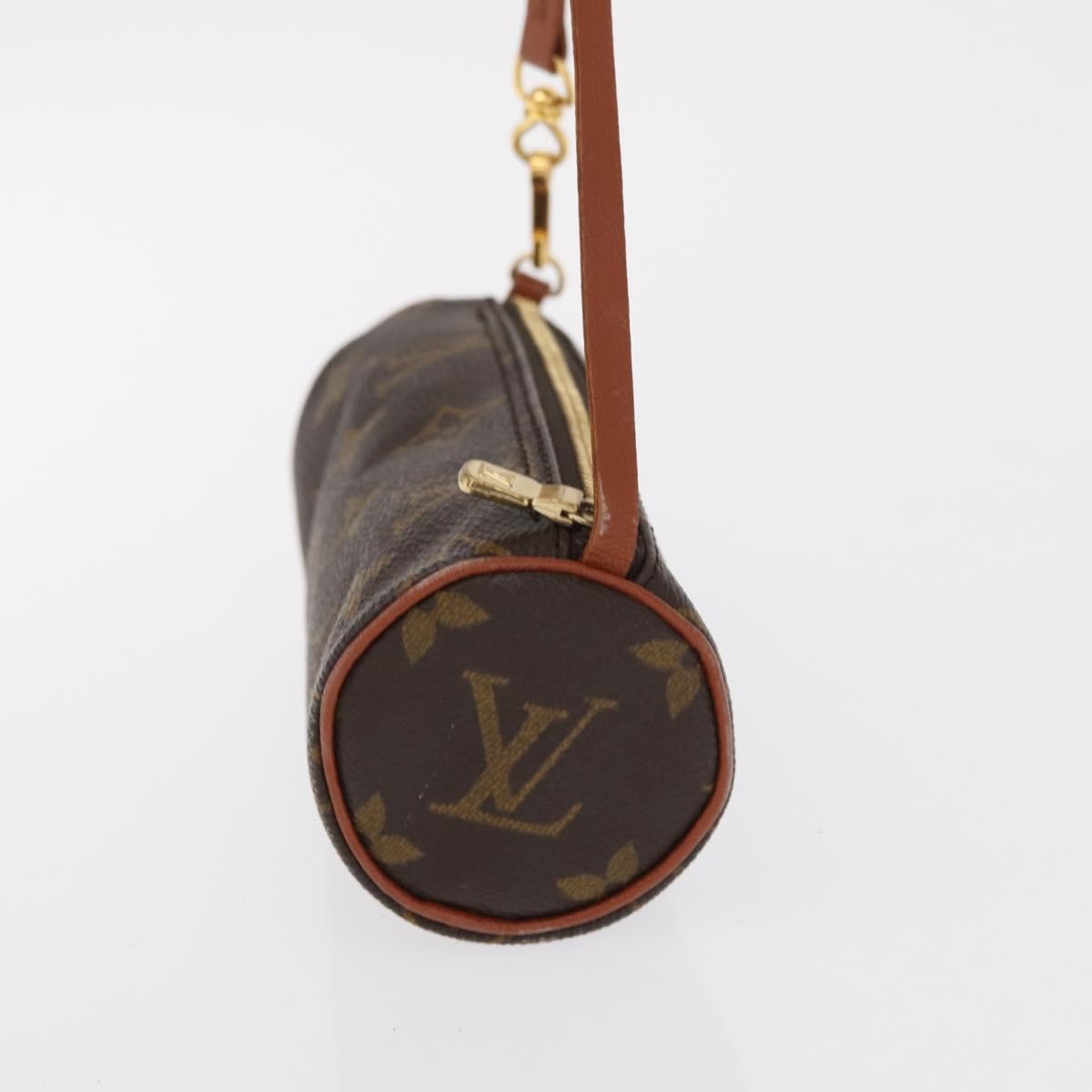 Louis Vuitton Papillon Pochette Monogram Canvas Brown Canvas Clutche & Pouche Bag