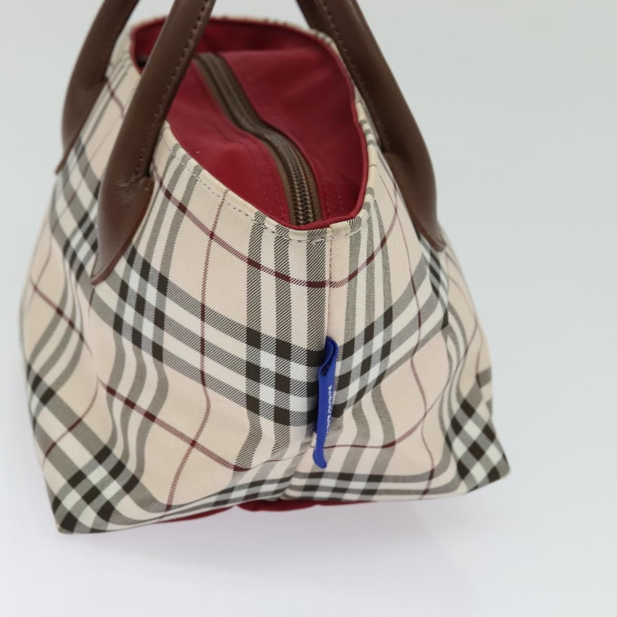 Burberry Nova Check Blue Label Nylon Beige Nylon Tote Bag