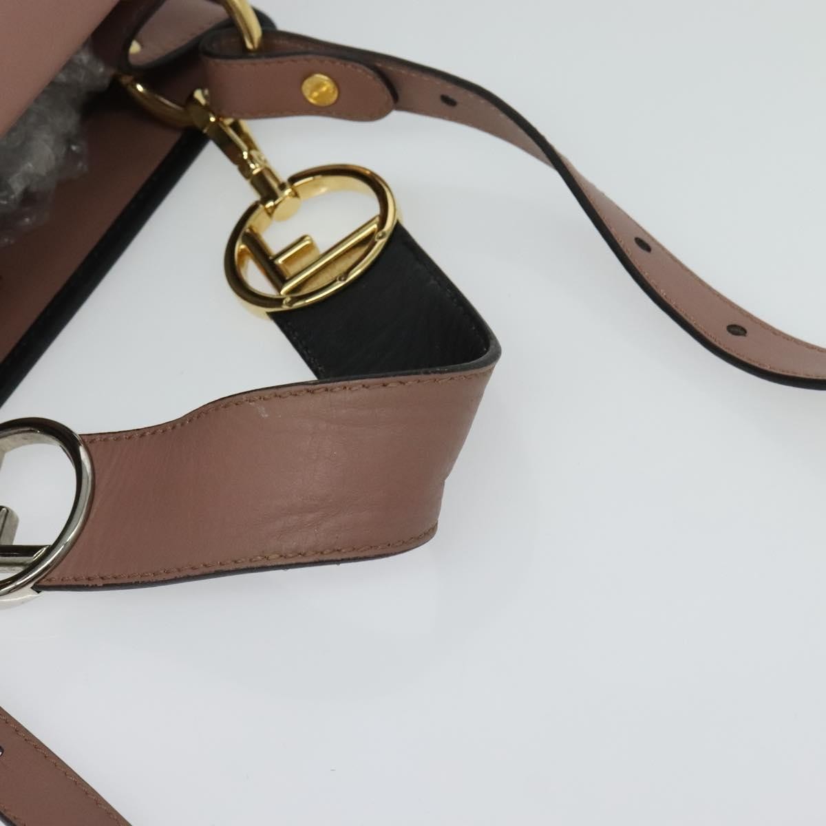 Fendi Runaway Bag Leather Pink Leather Bag