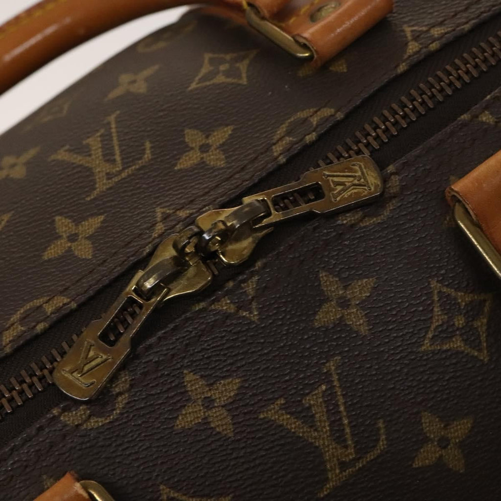 Louis Vuitton Keepall Bag Monogram Canvas Brown Canvas Travel Bag