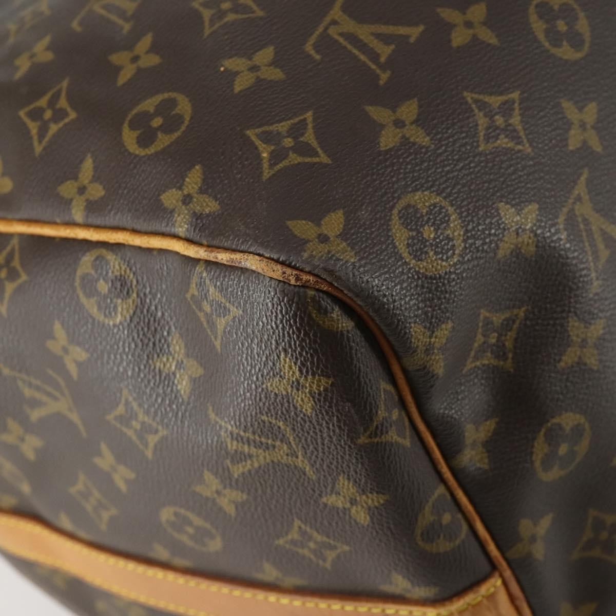 Louis Vuitton Keepall Bandouliere Bag Monogram Canvas Brown Canvas Travel Bag