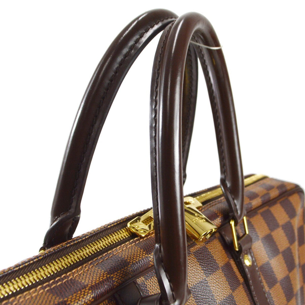 Louis Vuitton Porte-Documents Voyage Briefcase Damier Brown Canvas Briefcase Bag
